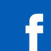 Logo Facebook'a: mała litera f na niebieskim tle