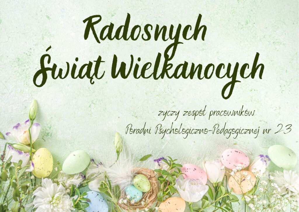 Radosnych Świąt Wielkanocnych!